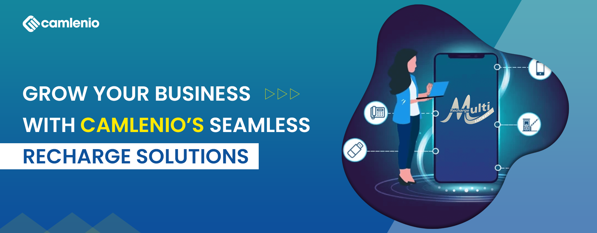 Camlenio’s Multi Recharge Software is the ultimate solution for businesses looking to provide seamless and secure mobile, DTH, data card, FASTag, and utility bill recharges in one place. Camlenio’s Multi Recharge Software is the ultimate solution for businesses looking to provide seamless and secure mobile