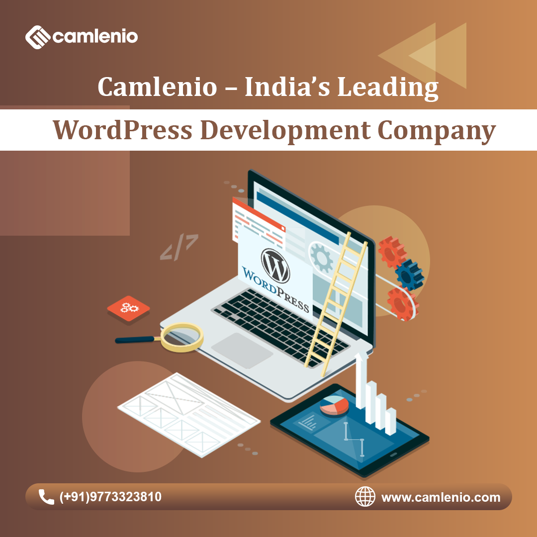Looking for the top WordPress development company in India? Camlenio delivers cutting-edge, scalable, and SEO-friendly WordPress solutions to help your business grow. Contact us today