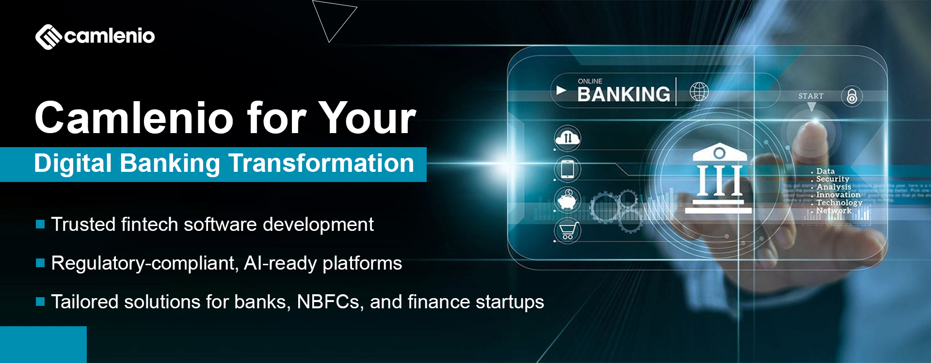 Partner with Camlenio for Your Digital Banking Transformation